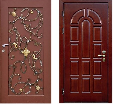 Дверь с порошковым напылением СП-327