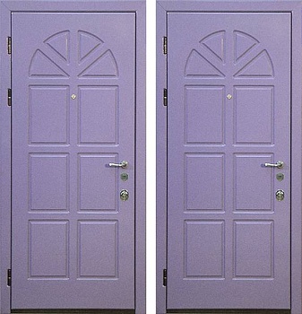 Дверь мдф+мдф в квартиру ВК-1158